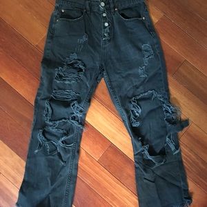URBAN OUTFITTERS high-waisted jeans